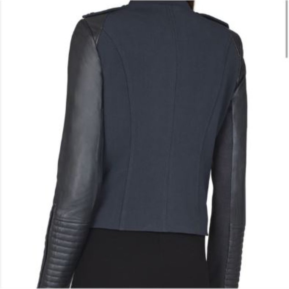 BCBGMAXAZRIA Fern Ava Moto Jacket | XS - Picture 14 of 15